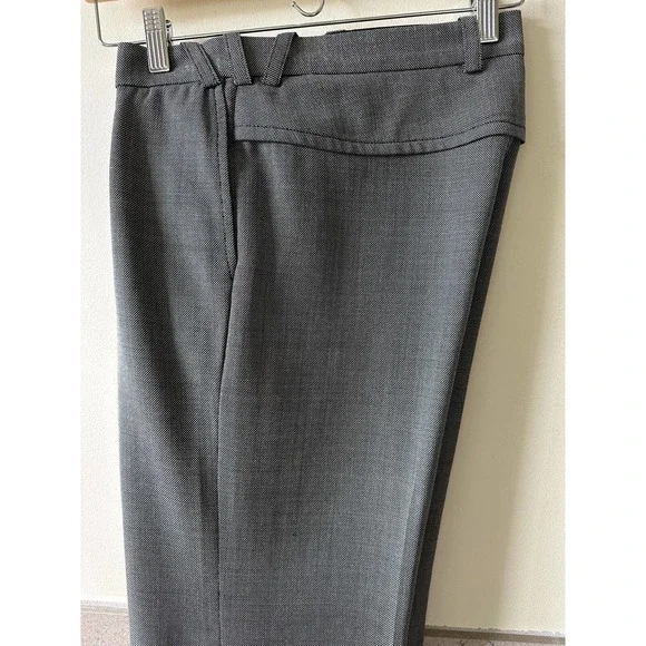 CHRISTIAN LACROIX Gray Wool Blend Wide Leg Trousers SZ FR 42 NWOT